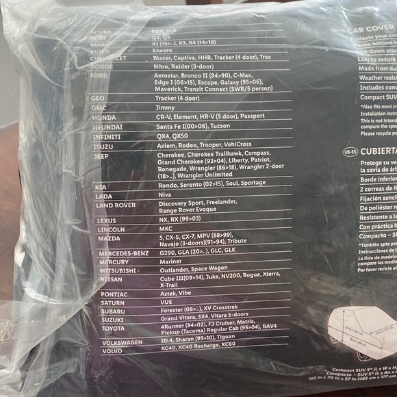 Ultimate speed compact SUV Protection Cover - Picture 4 of 7